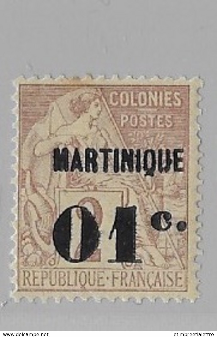 Martinique - YT N° 7 ** - Neuf Sans Charnière - 1888 / 1891 - Neufs