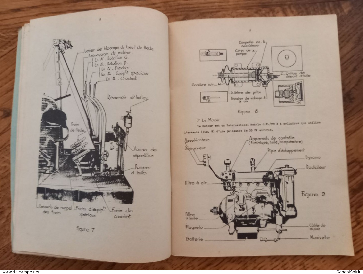 Angers 1951 - Notice Provisoire, Grue Convertible Quick-Way - Ecole d'Application du Génie - E.B.6.5