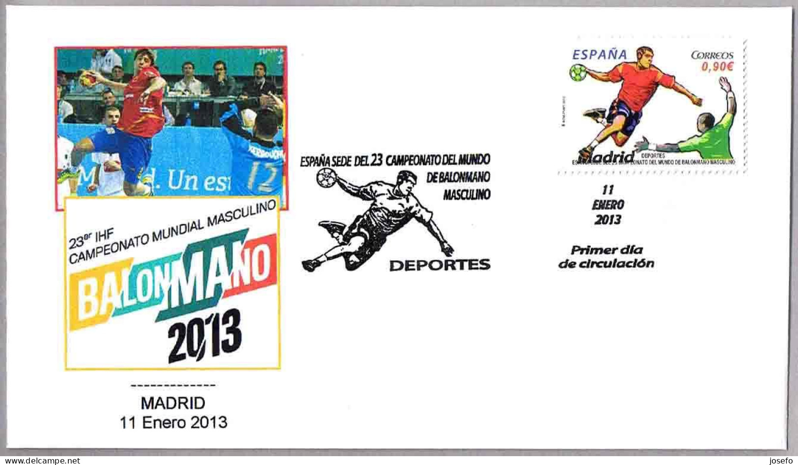 CAMP. MUNDIAL DE BALONMANO 2013 - Handball World Champ. FDC Madrid 2013 - Hand-Ball