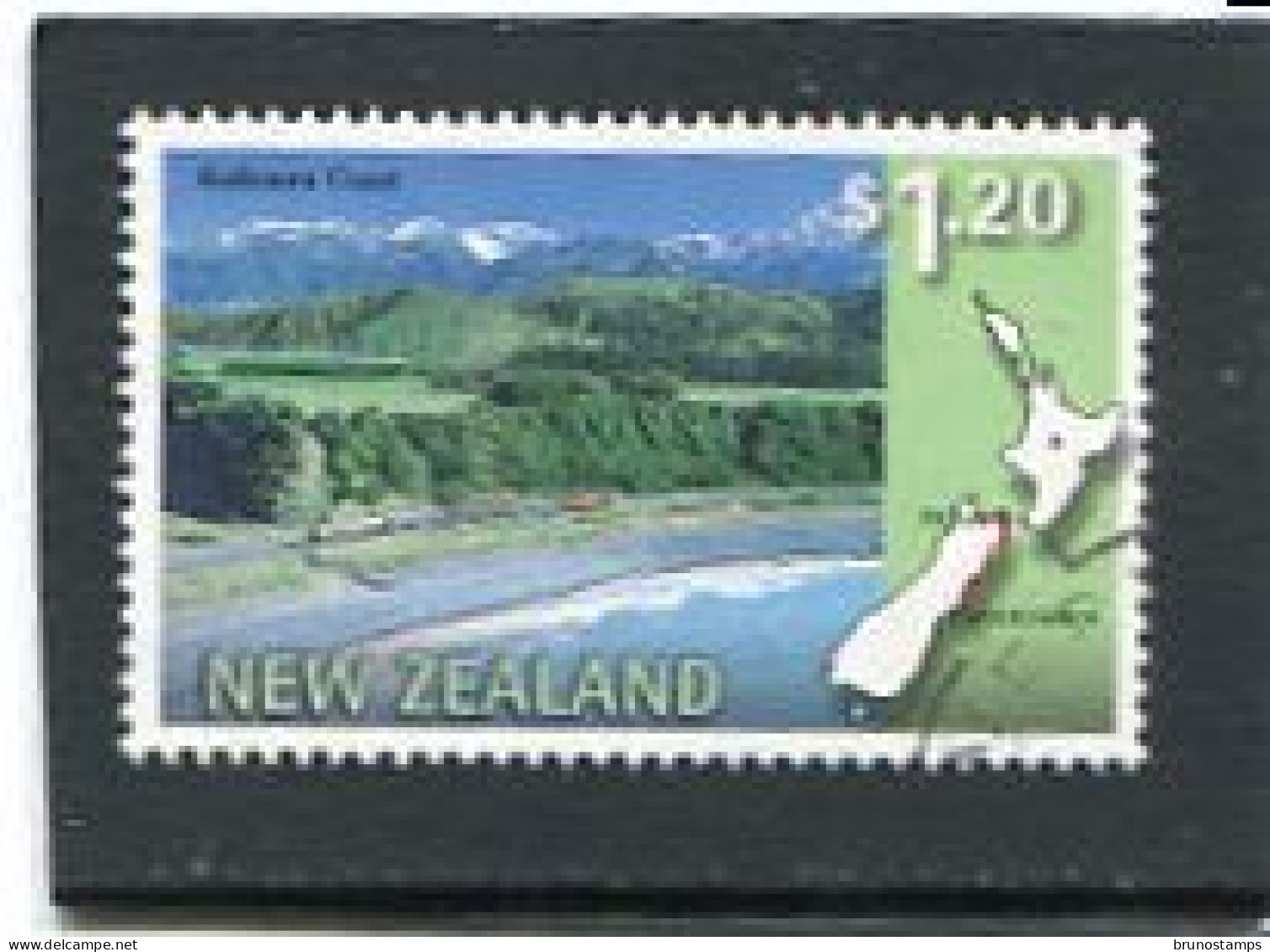 NEW ZEALAND - 1997   1.20$   TRAINS  FINE  USED - Used Stamps