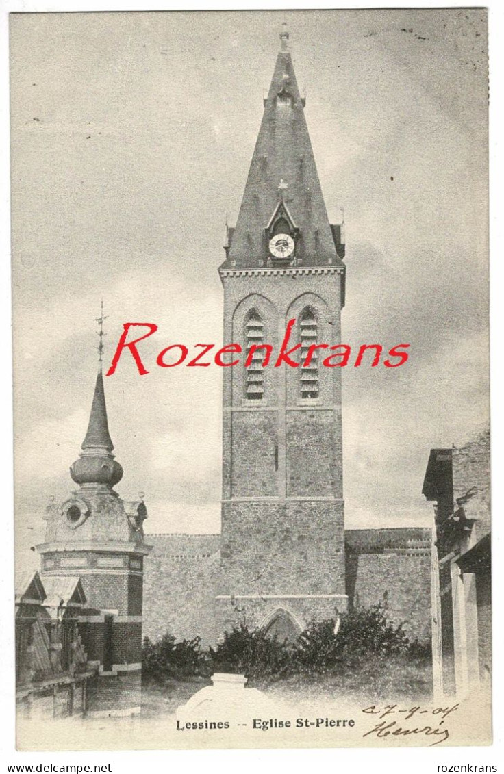 Lessines Eglise St-Pierre 1904 Hainaut - Lessines