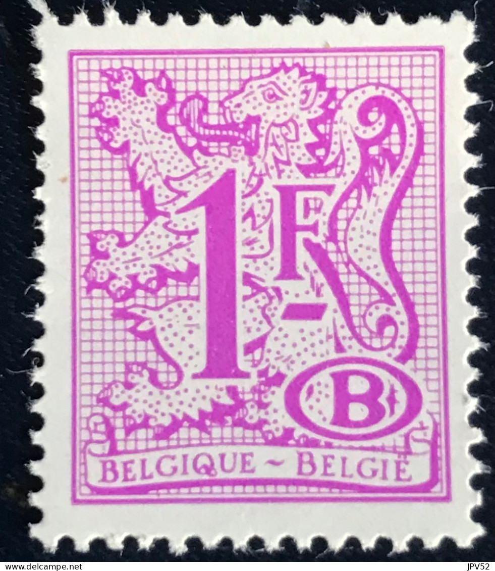 België - Belgique - C18/40 - 1982 - MNH - Michel D85 - Dienst - Cijfer Op Heraldieke Leeuw Met Wimpel - Ungebraucht
