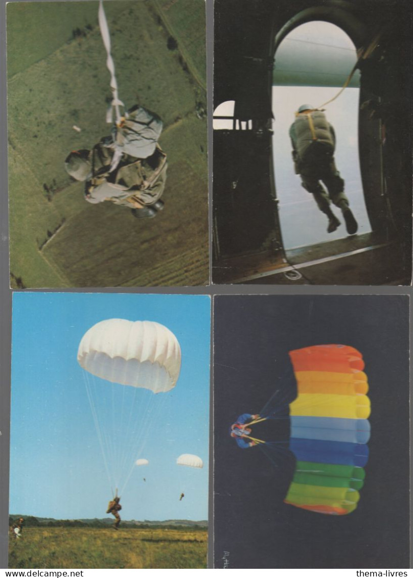 Lot De 4 CPM Neuves PARACHUTISME (PPP44905) - Parachutisme