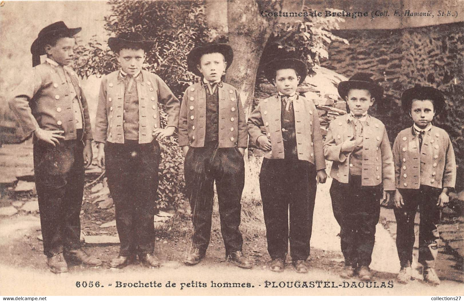 29-PLOUGASTEL-DAOULAS- BROCHETTR DE PETITS HOMMES - Plougastel-Daoulas