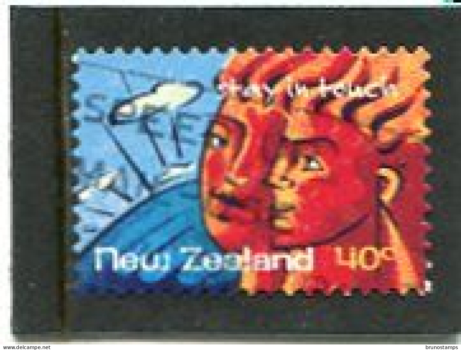 NEW ZEALAND - 1998   40c  GREETINGS  COUPLE AND CLOUDS  FINE  USED - Used Stamps