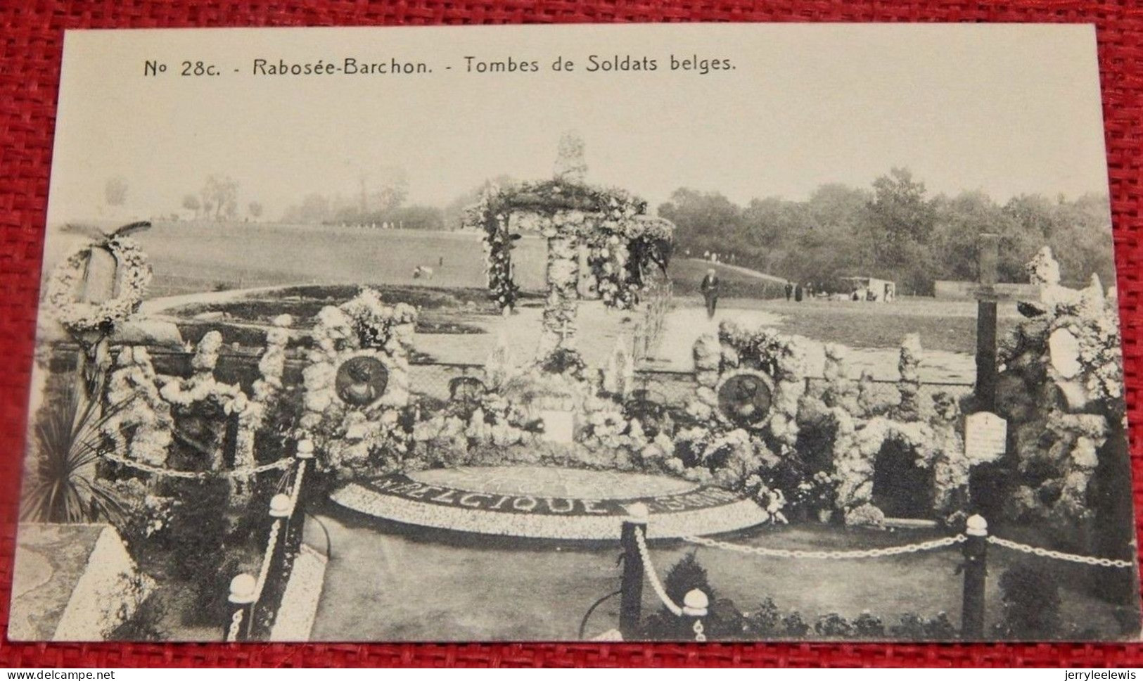 RABOSEE - BARCHON  -  Tombes De Soldats Belges - Blégny