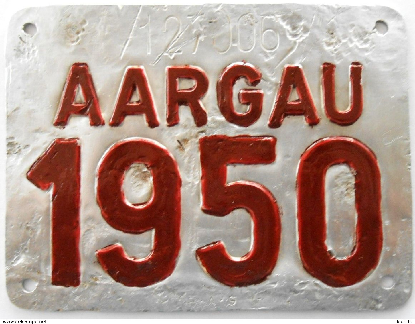 Velonummer Aargau AG 50 - Placas De Matriculación