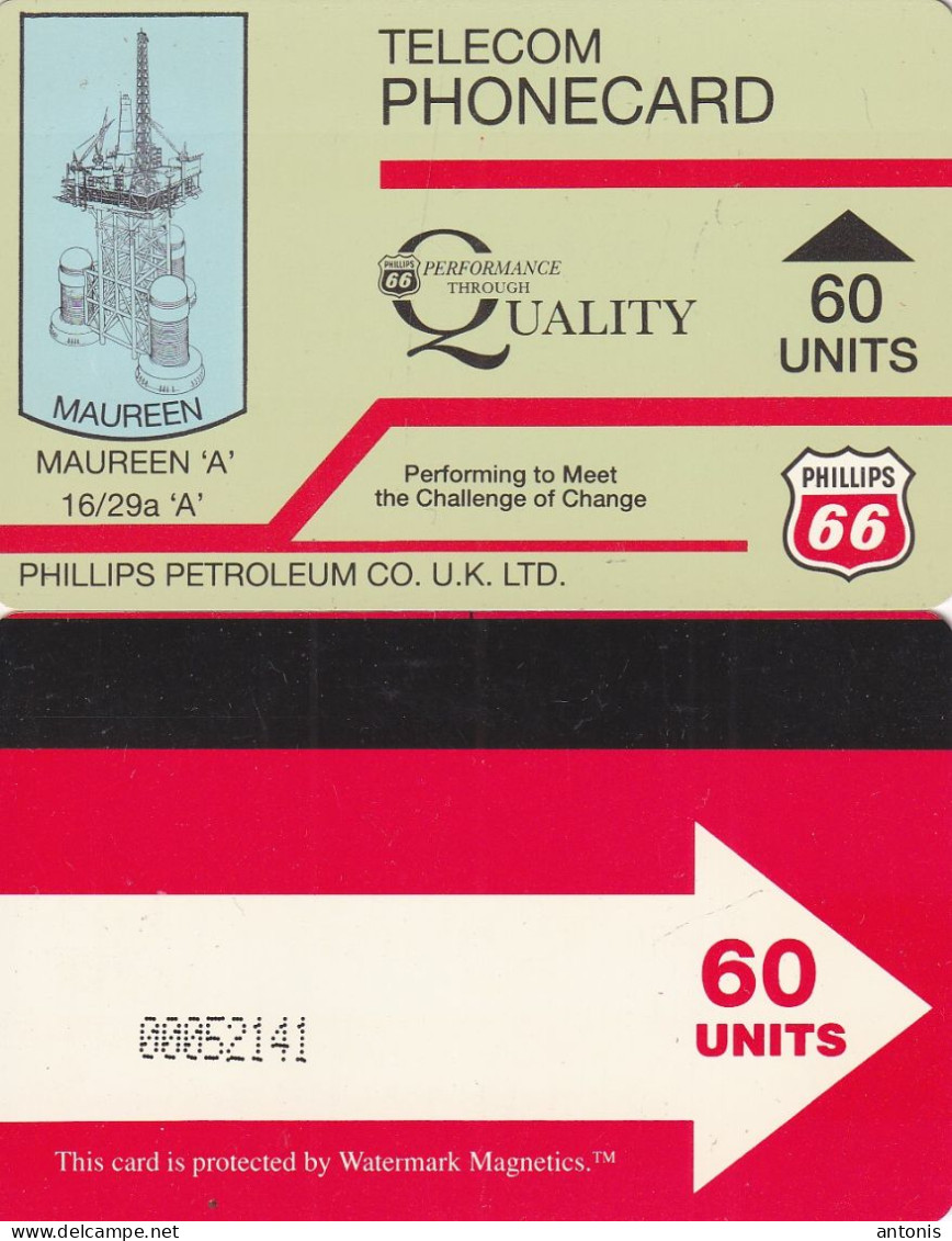 UK(Autelca) - Maureen A"/Phillips Petroleum Co(60 Units), Used - Petrole