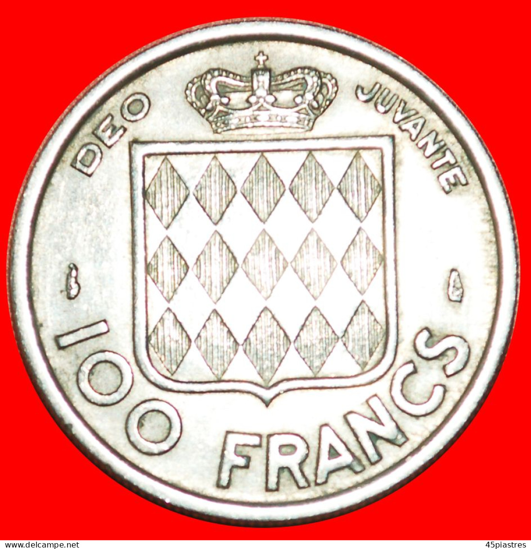 * FRANCE: MONACO  100 FRANCS 1956! RAINIER III (1949-2005) · LOW START! · NO RESERVE!!! - 1949-1956 Anciens Francs