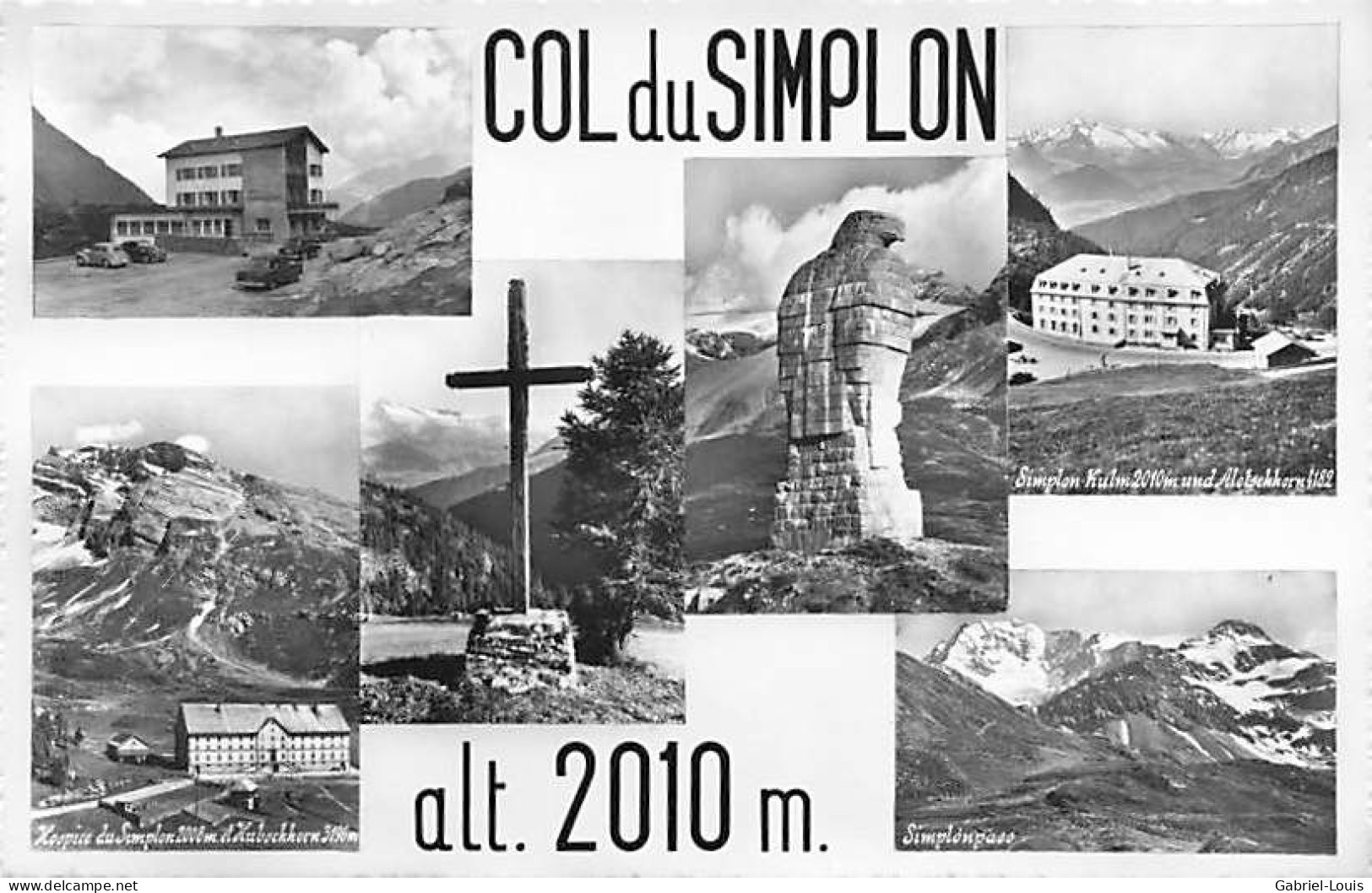Col Du Simplon 1010 M. - Simplon