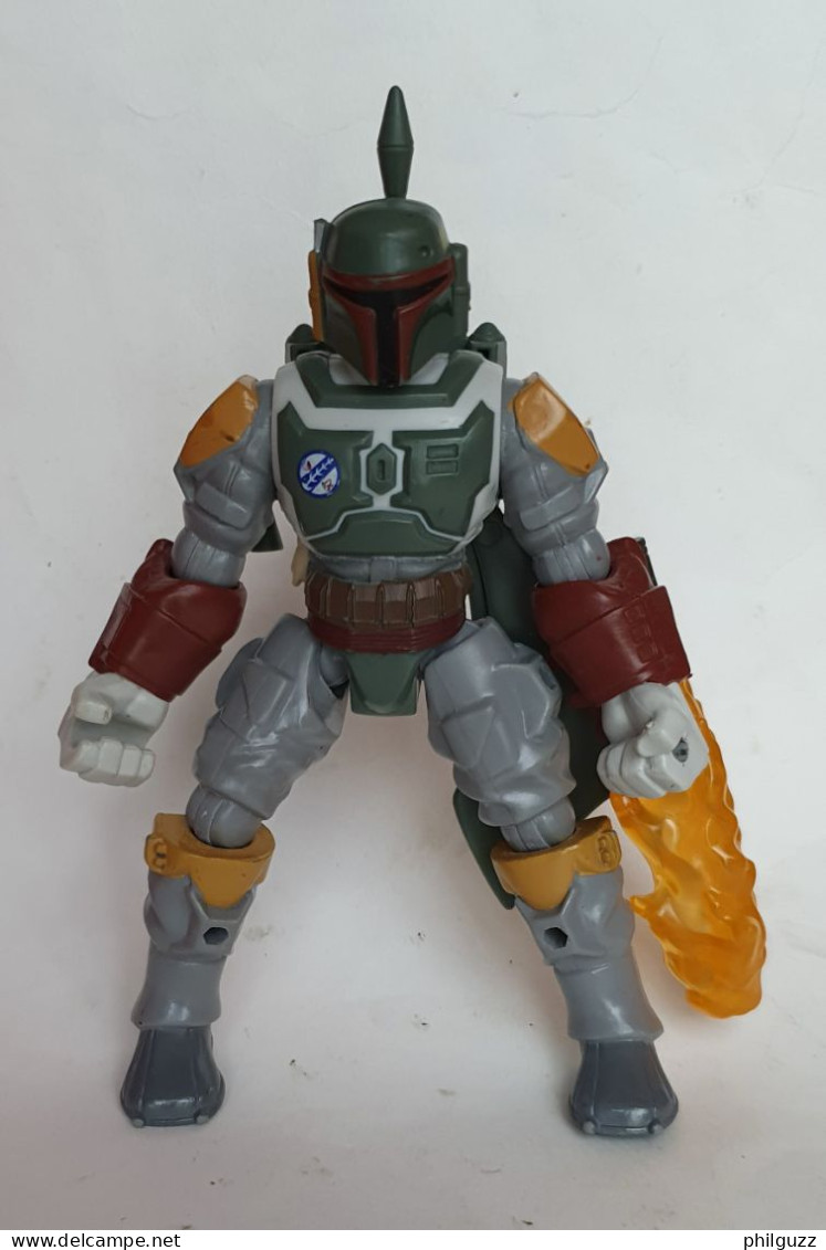 FIGURINE HERO MASHER STAR WARS BOBA FETT DISNEY 2007 15.5 Cm - Power Of The Force