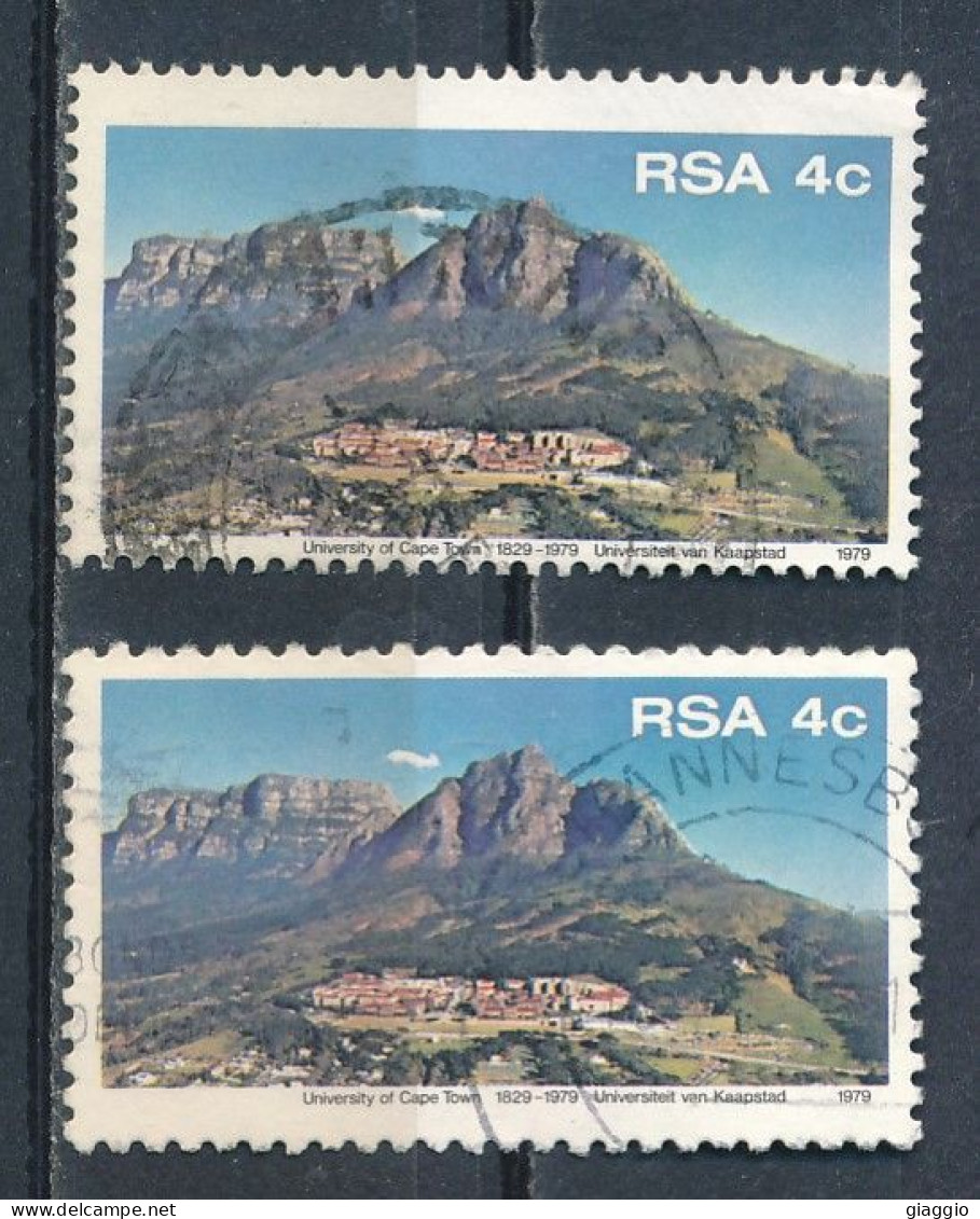 °°° SOUTH AFRICA  - Y&T N°466/66A - 1979 °°° - Used Stamps