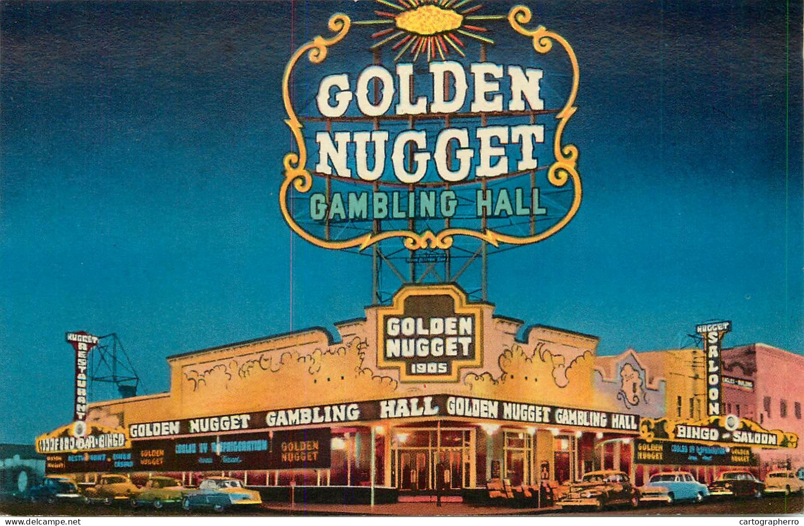 USA Las Vegas NV Million Dollar Golden Nugget Gambling Hall Saloon & Restaurant - Las Vegas