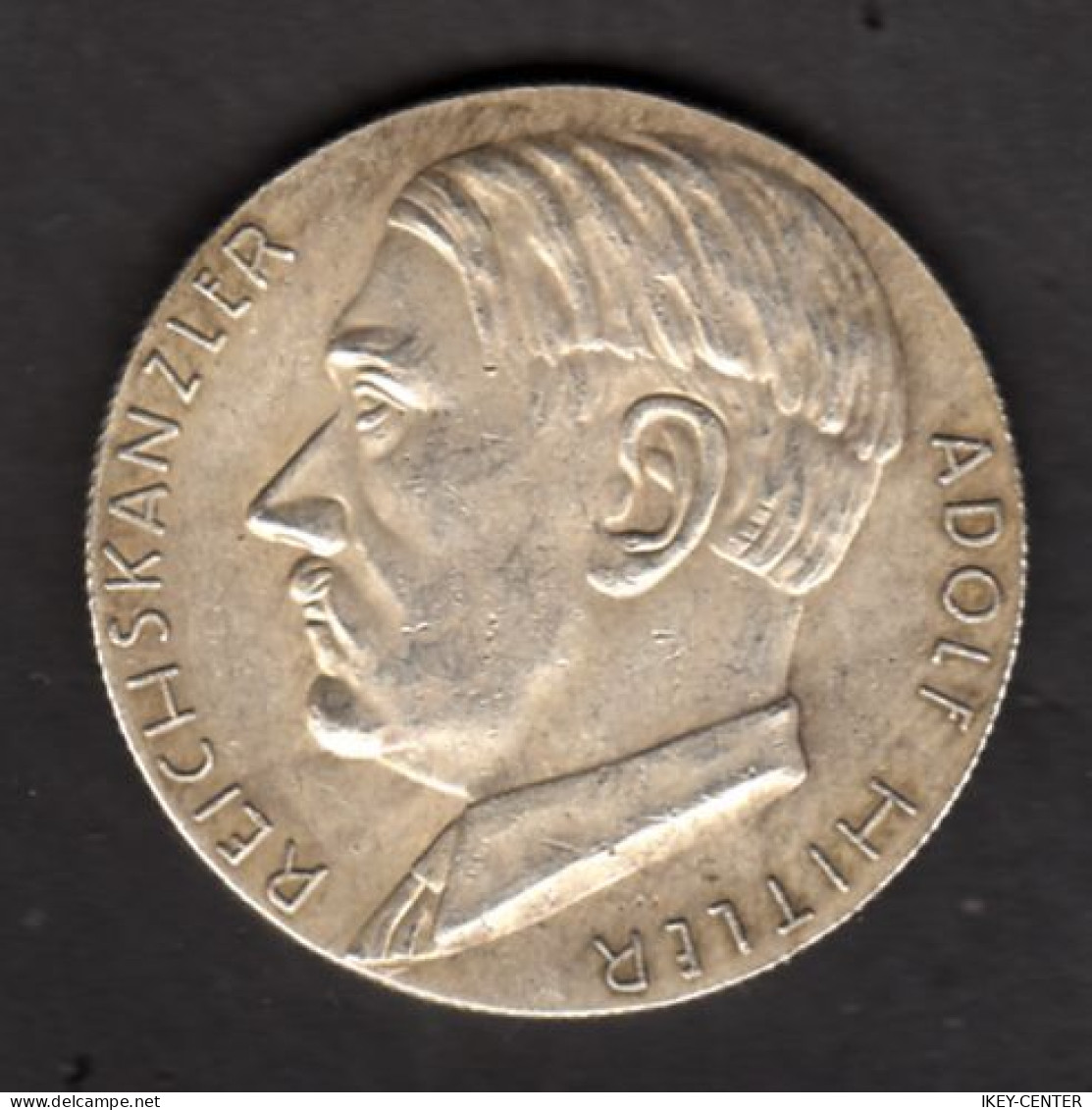 JM6-GERMAN EMPIRE-MILITARY NAZI PROPAGANDA Coin Medall Fuhrer ADOLF HITLER.WWII.DEUTSCHES REICH.médaille- Pièce. - 1939-45