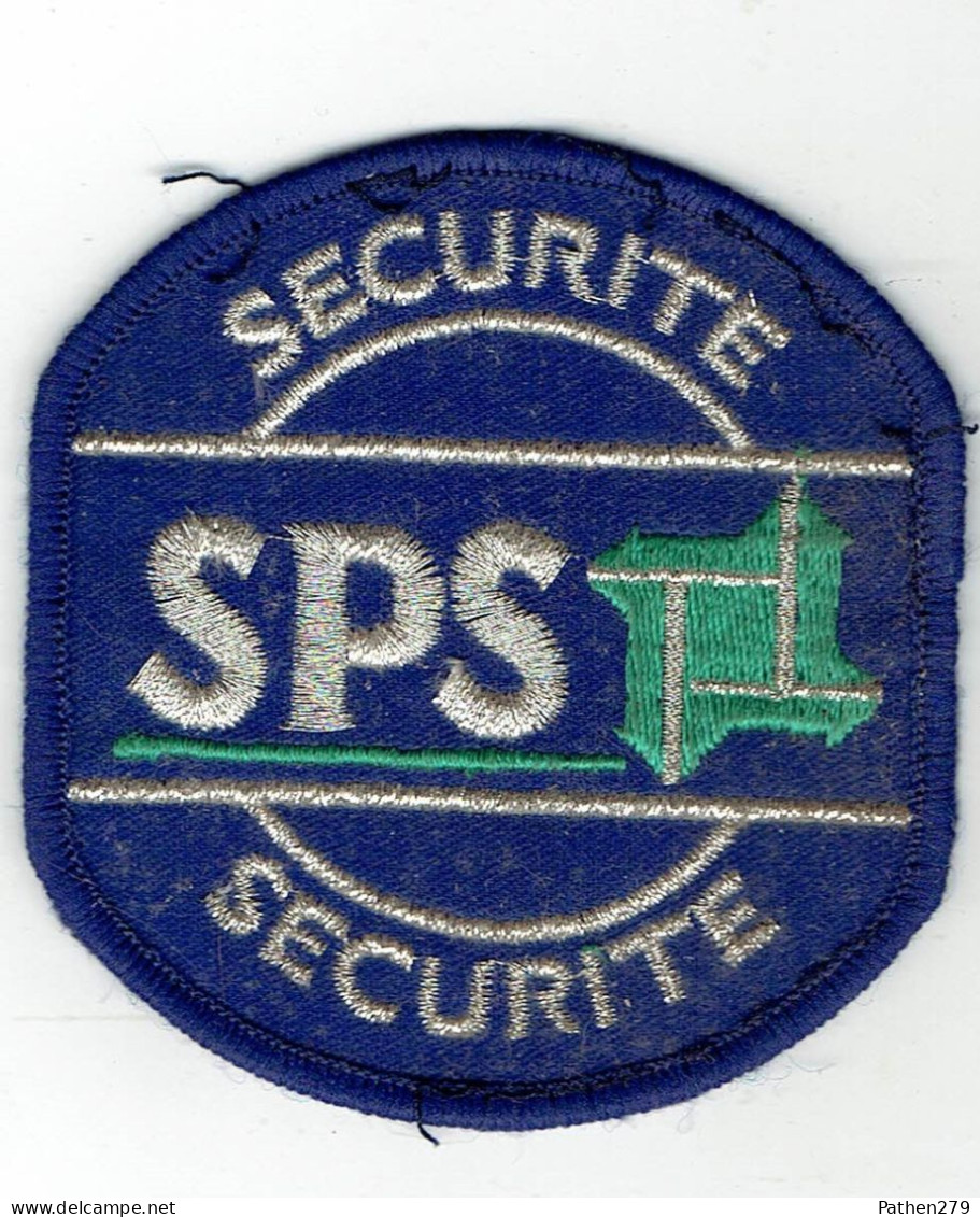 Patch Insigne Tissu SPS Sécurité - Ecussons Tissu