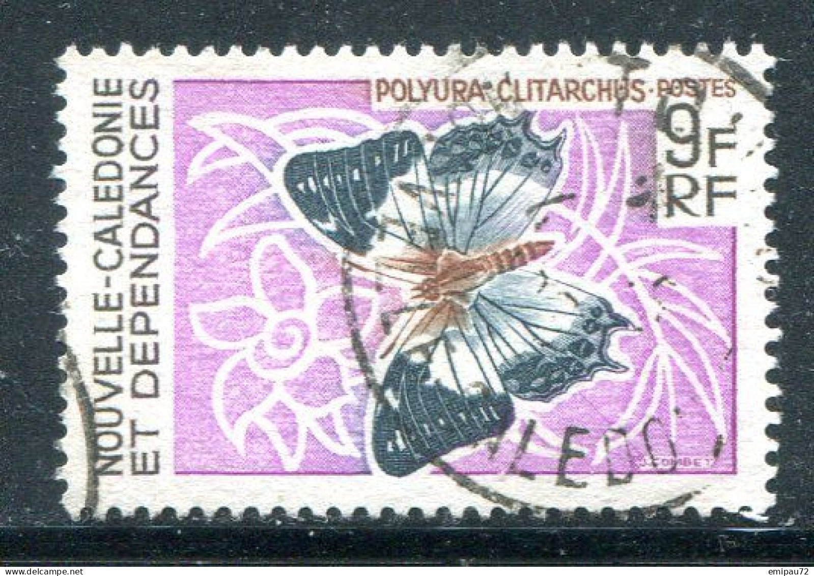 NOUVELLE CALEDONIE- Y&T N°342- Oblitéré (papillon) - Used Stamps