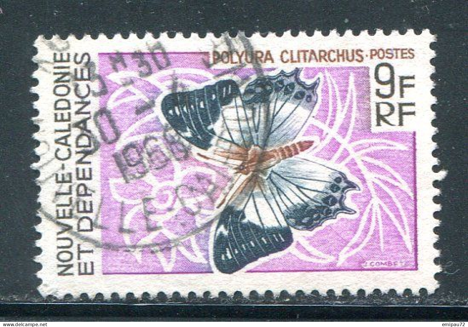 NOUVELLE CALEDONIE- Y&T N°342- Oblitéré (papillon) - Used Stamps