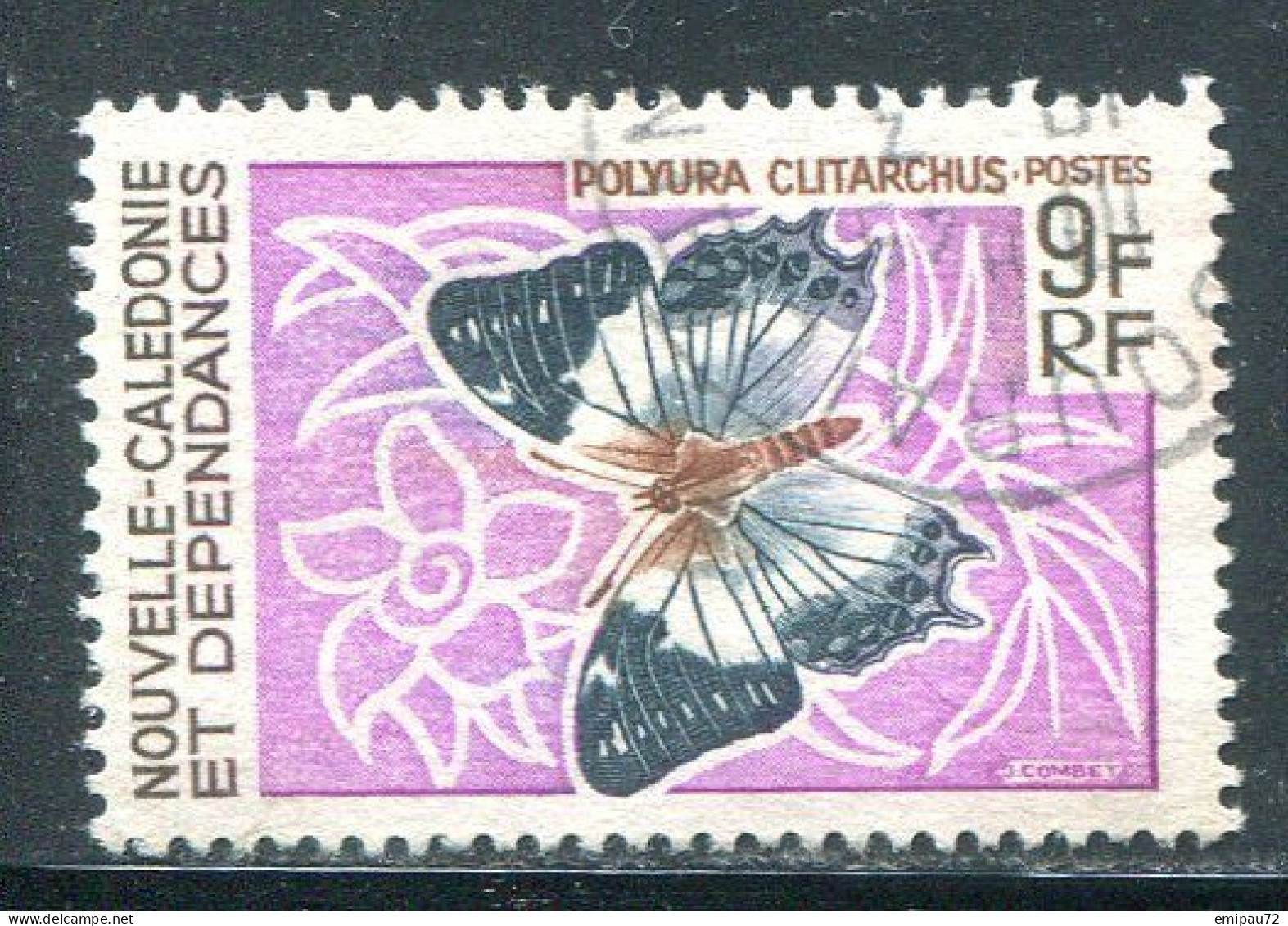 NOUVELLE CALEDONIE- Y&T N°342- Oblitéré (papillon) - Used Stamps