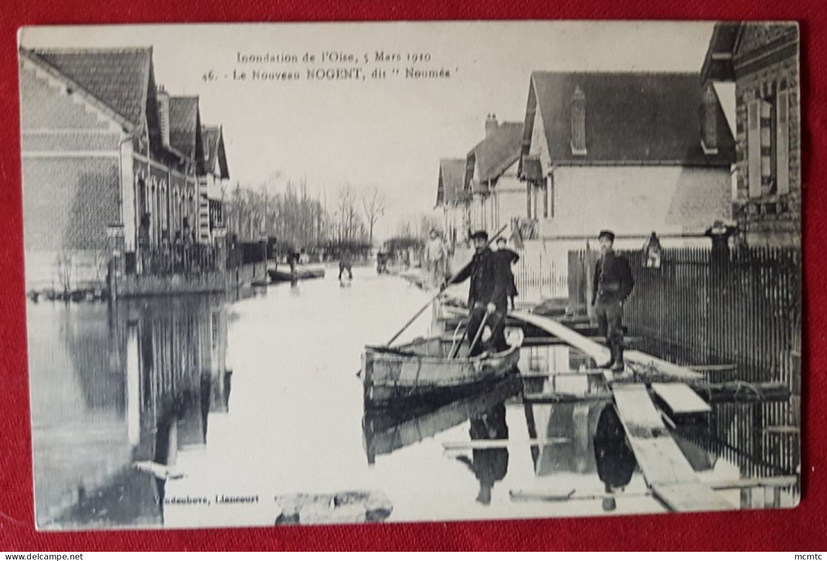 CPA - Inondations De L'Oise - 5 Mars 1910 - Le Nouveau Nogent Dit" Noumés" - Nogent Sur Oise