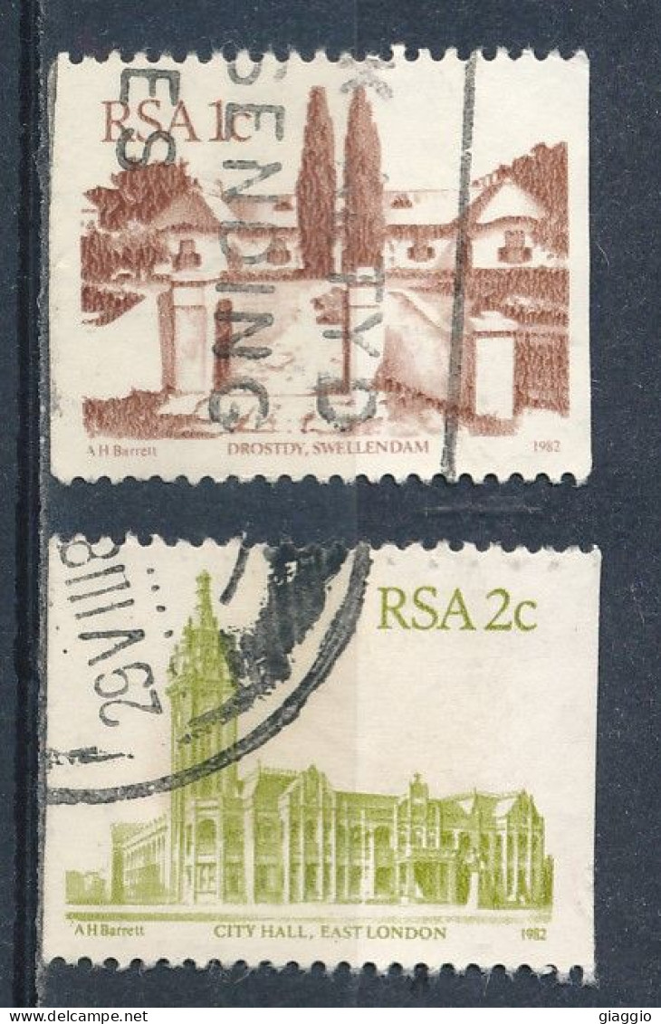 °°° SOUTH AFRICA  - Y&T N°523/24 - 1982 °°° - Gebraucht