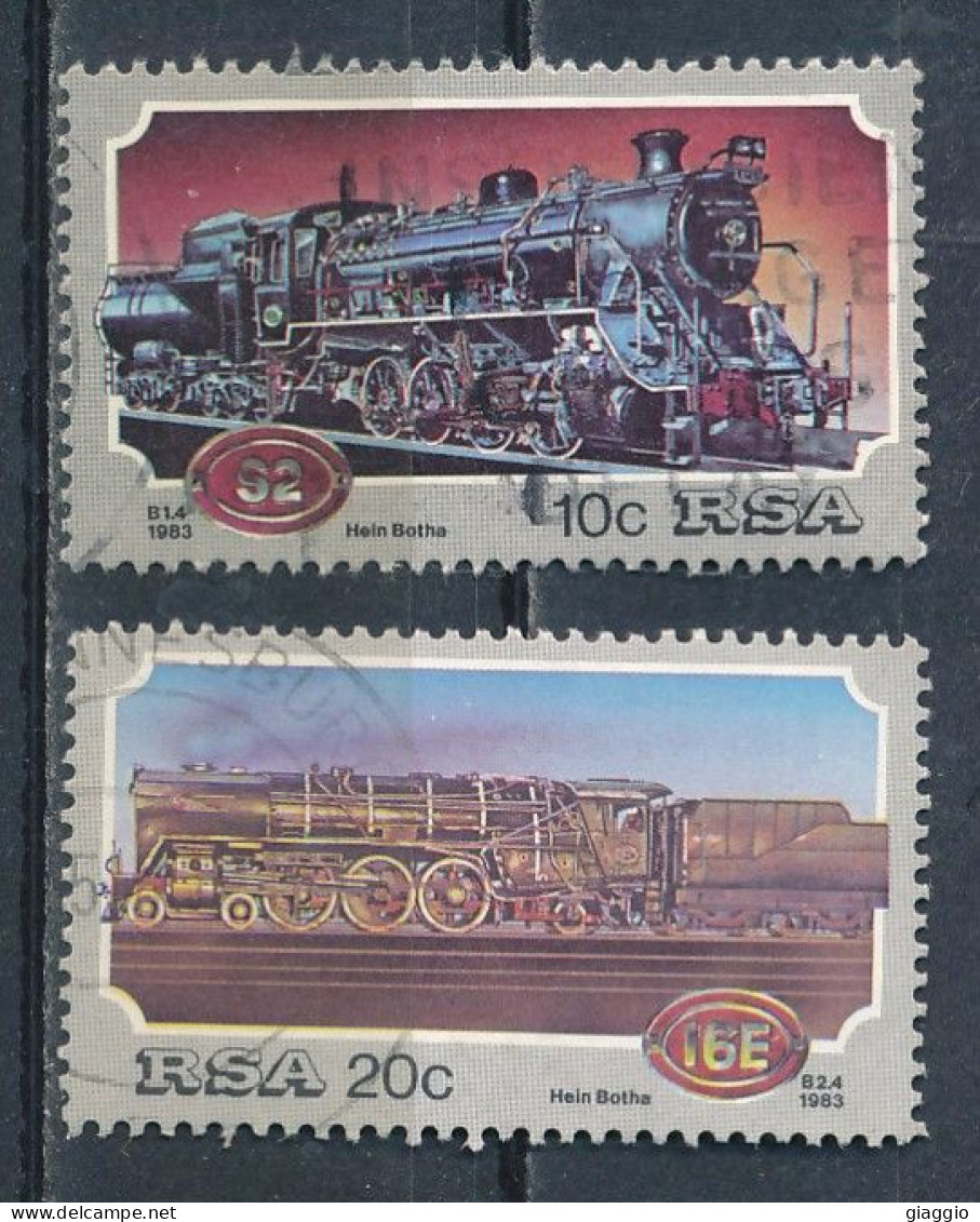 °°° SOUTH AFRICA  - Y&T N°535/36 - 1983 °°° - Usati