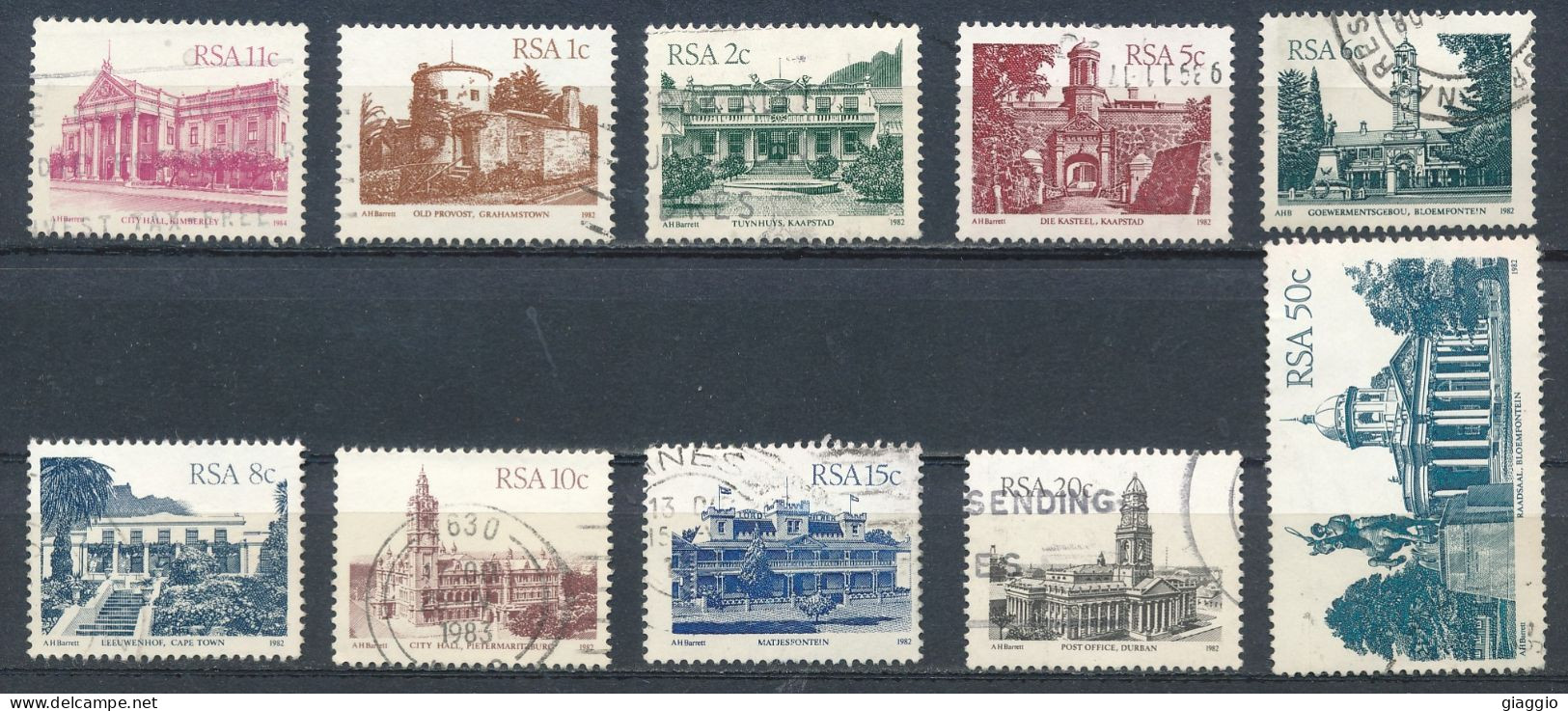 °°° SOUTH AFRICA  - Y&T N°551/64 - 1984 °°° - Used Stamps