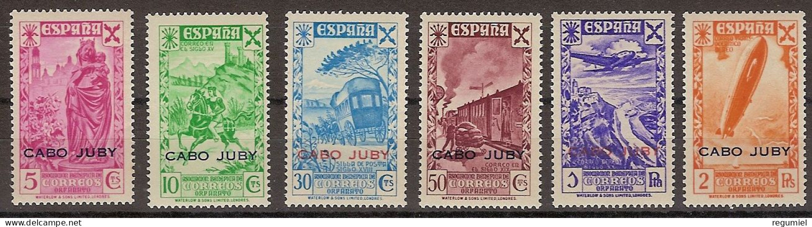 Cabo Juby Beneficencia 12/17 ** MNH. 1943 - Cabo Juby