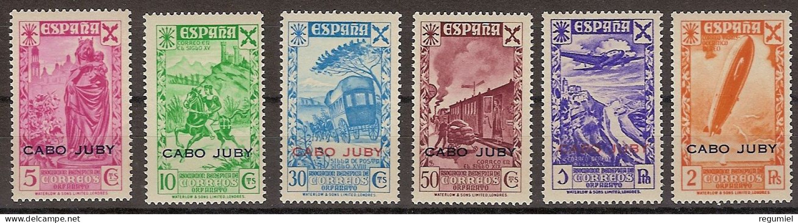 Cabo Juby Beneficencia 12/17 ** MNH. 1943 - Cape Juby