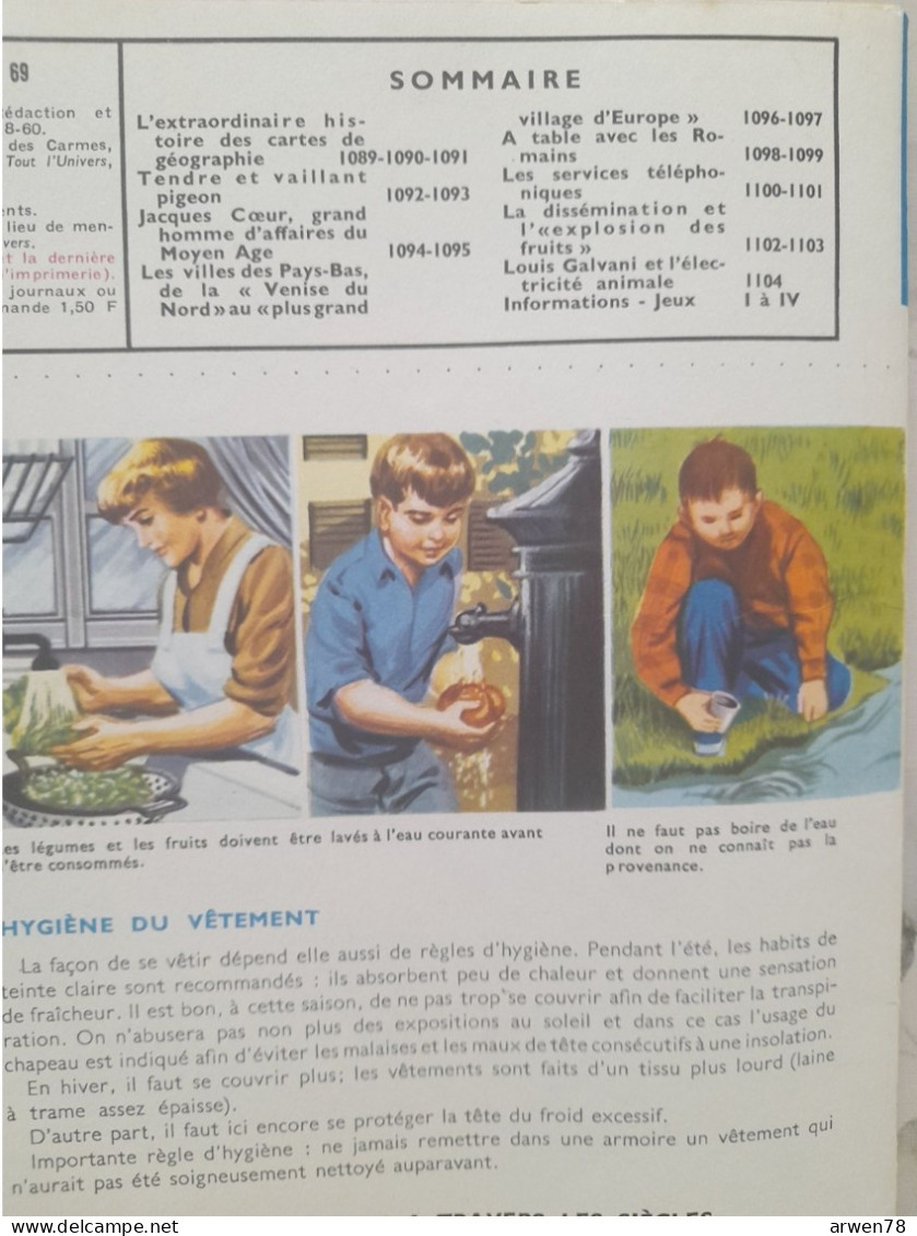 TOUT L'UNIVERS N° 69 LES CARTES DE GEOGRAPHIE LE PIGEON JACQUES COEUR A TABLE AVEC LES ROMAINS - Encyclopaedia