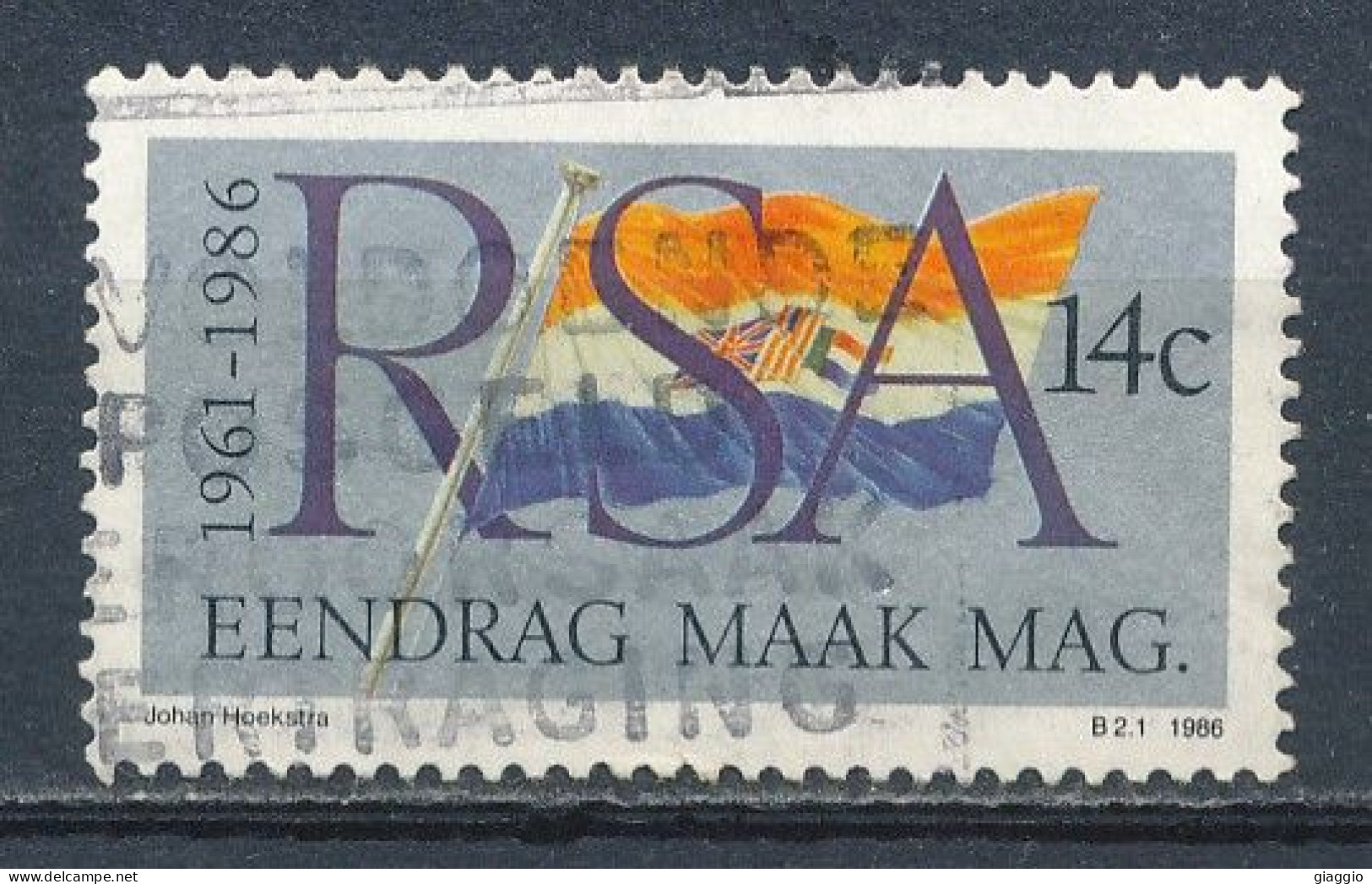 °°° SOUTH AFRICA  - Y&T N°604 - 1986 °°° - Used Stamps