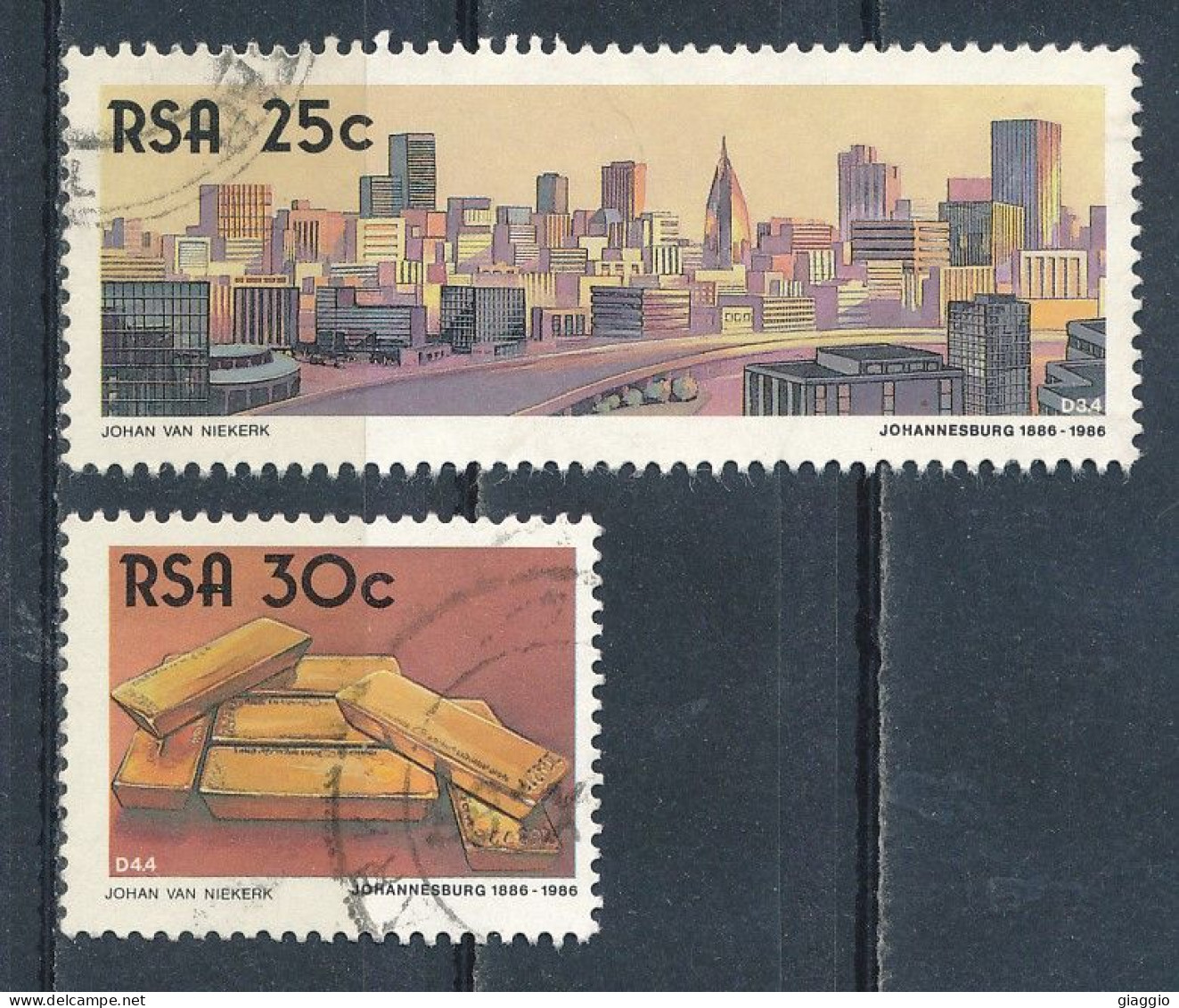 °°° SOUTH AFRICA  - Y&T N°612/13 - 1986 °°° - Used Stamps