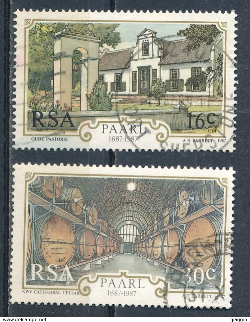 °°° SOUTH AFRICA  - Y&T N°627/30 - 1987 °°° - Used Stamps