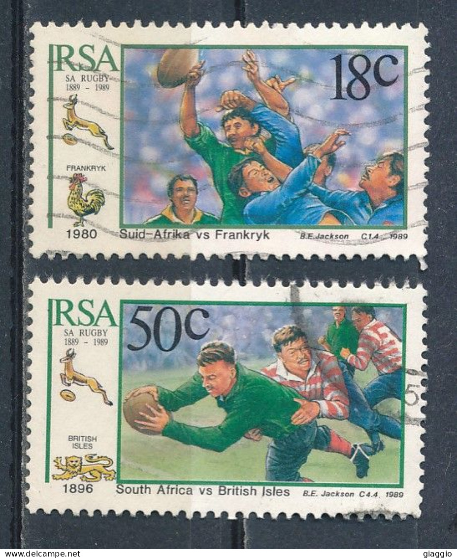 °°° SOUTH AFRICA  - Y&T N°692/95 - 1989 °°° - Used Stamps