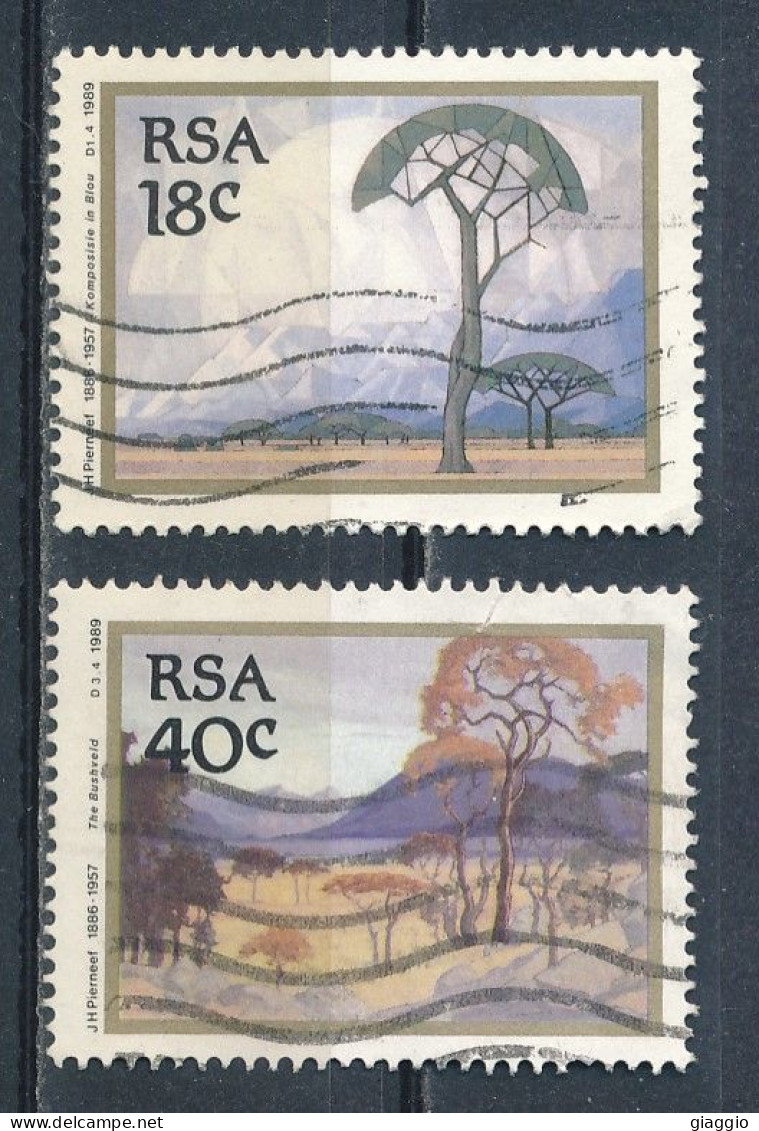 °°° SOUTH AFRICA  - Y&T N°696/98 - 1989 °°° - Used Stamps