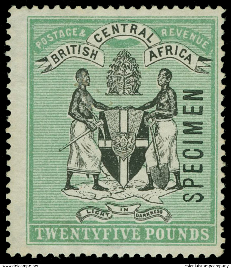 S British Central Africa - Lot No. 306 - Otros