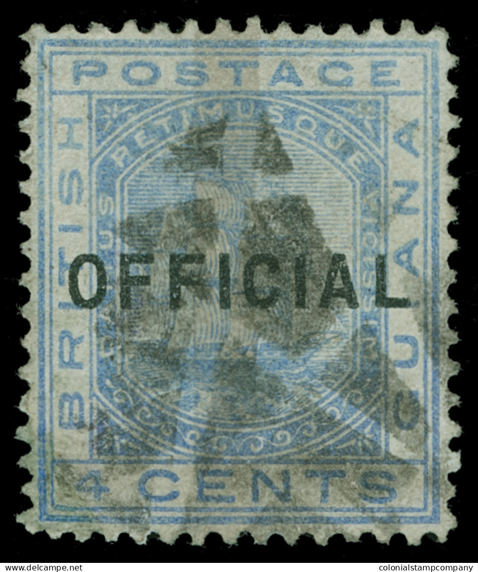 O British Guiana - Lot No. 339 - Guayana Británica (...-1966)