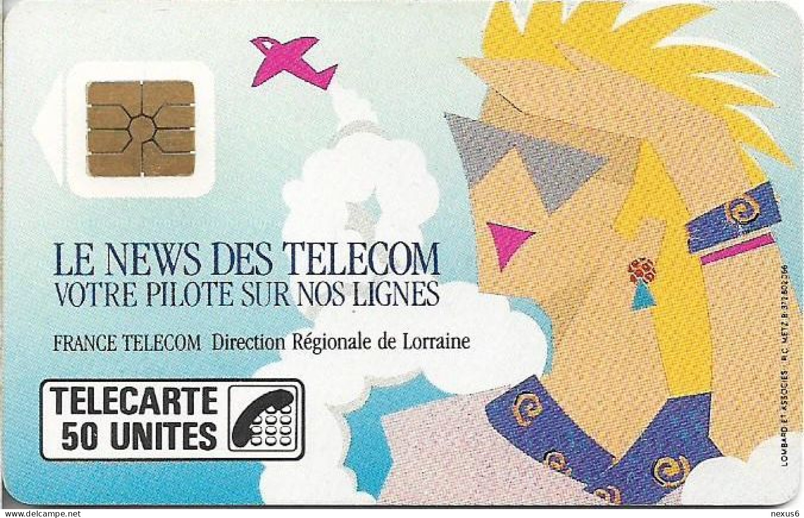 France - News Telecom - 0080 - Cn.2238, 06.1989, 50Units, 50.000ex, Used - 1989