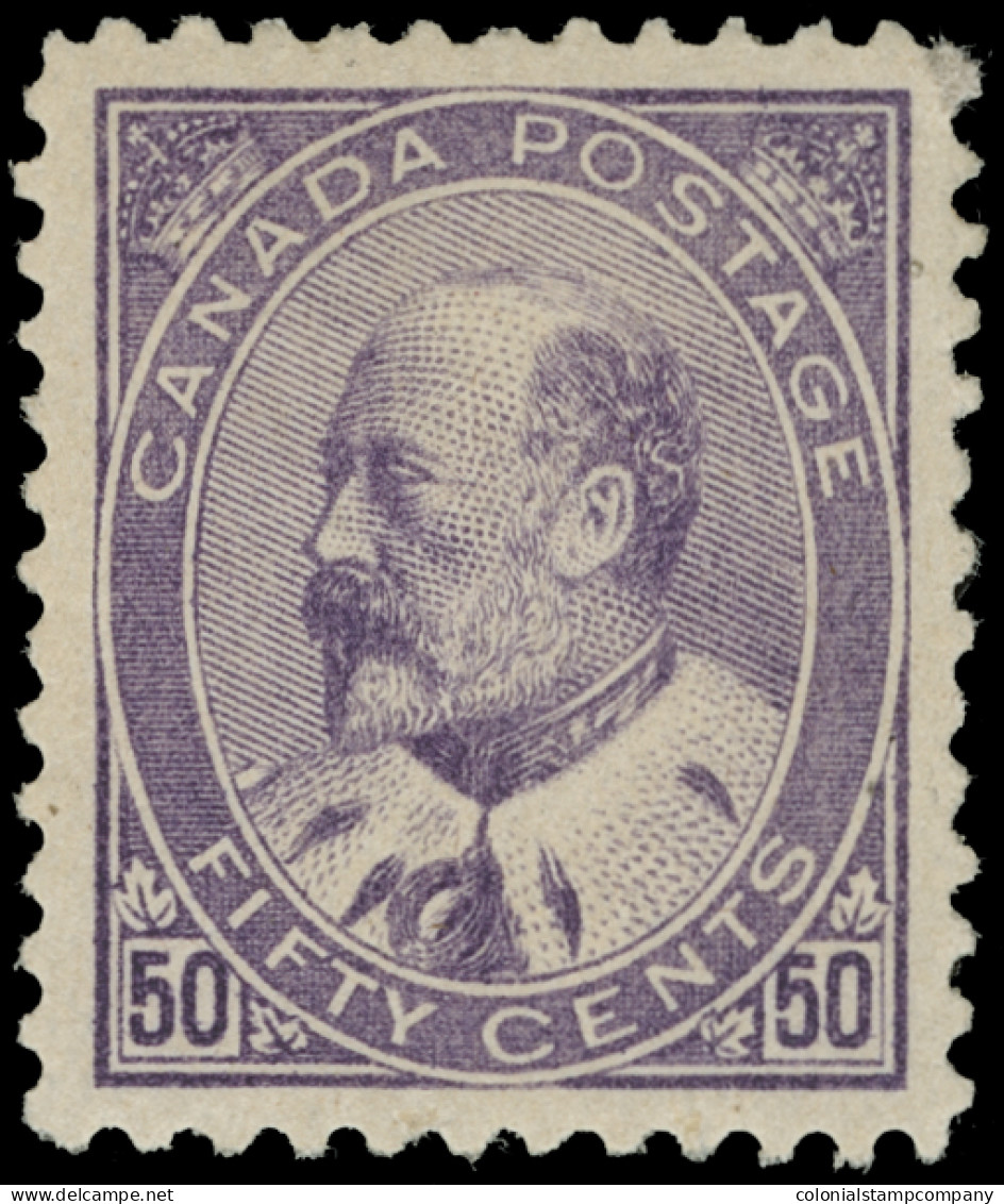 ** Canada - Lot No. 444 - Neufs