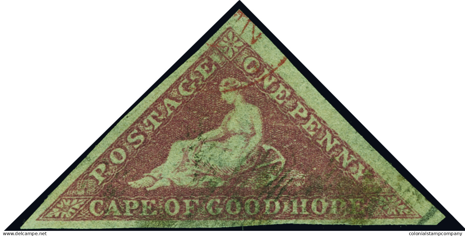 O Cape Of Good Hope - Lot No. 460 - Cape Of Good Hope (1853-1904)