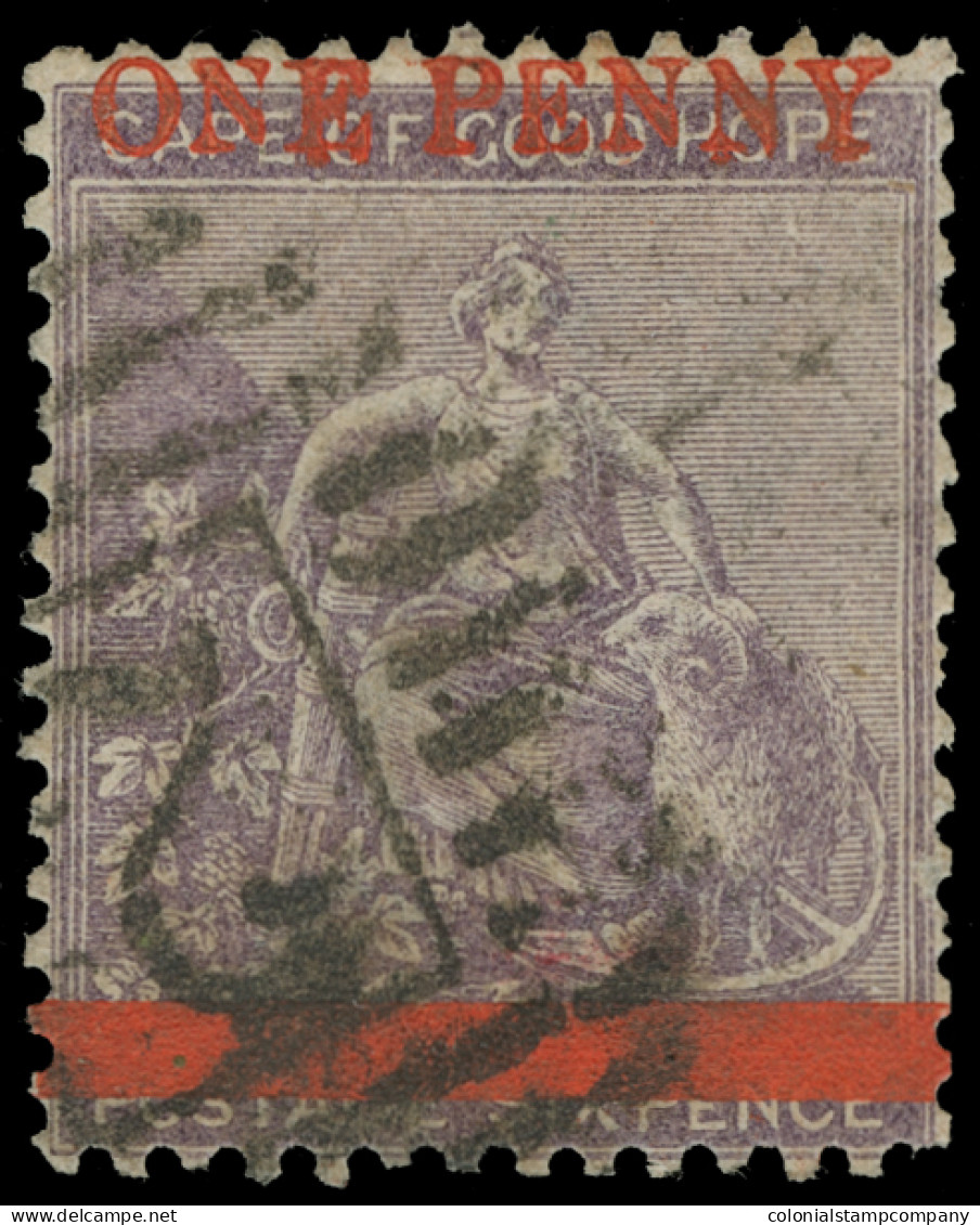 O Cape Of Good Hope - Lot No. 467 - Cape Of Good Hope (1853-1904)