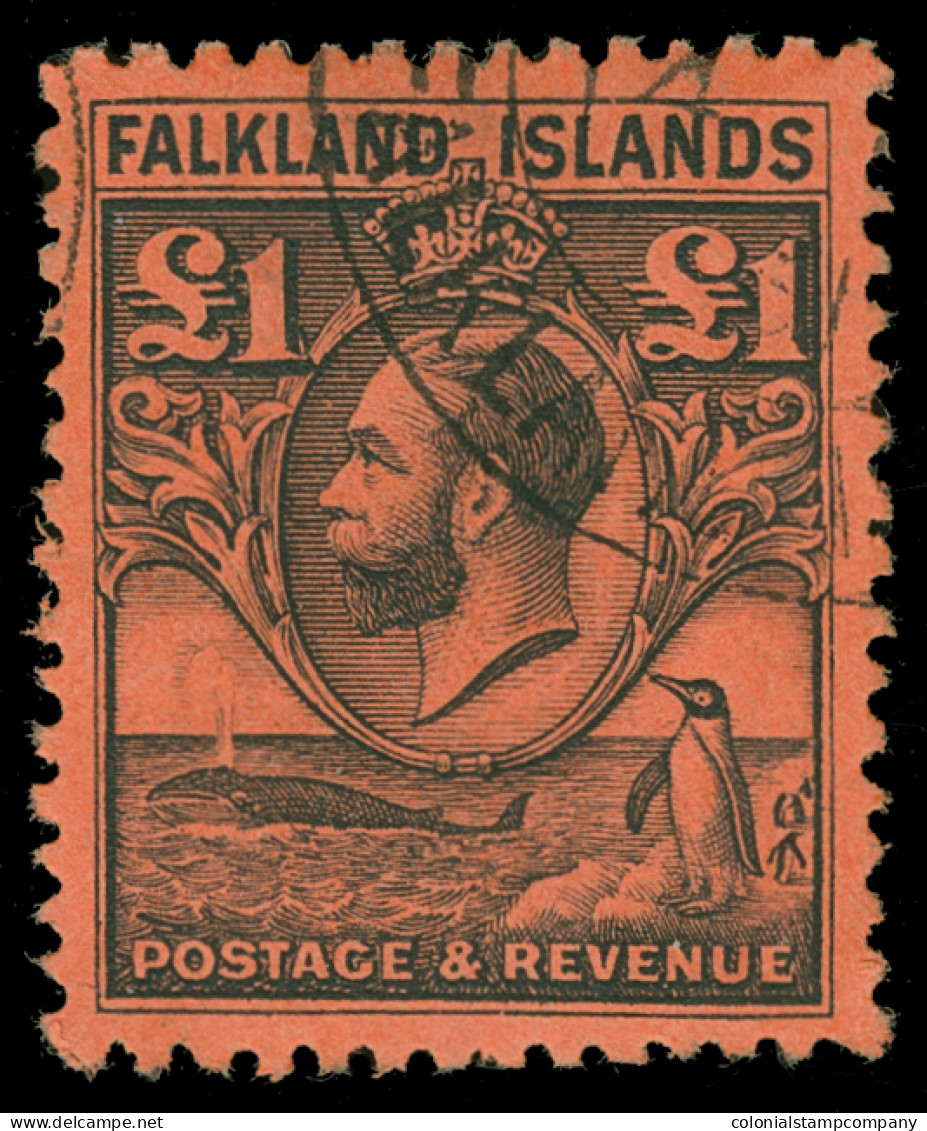 O Falkland Islands - Lot No. 587 - Falkland