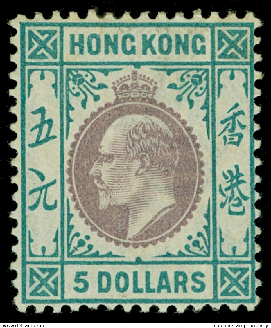 * Hong Kong - Lot No. 729 - Neufs