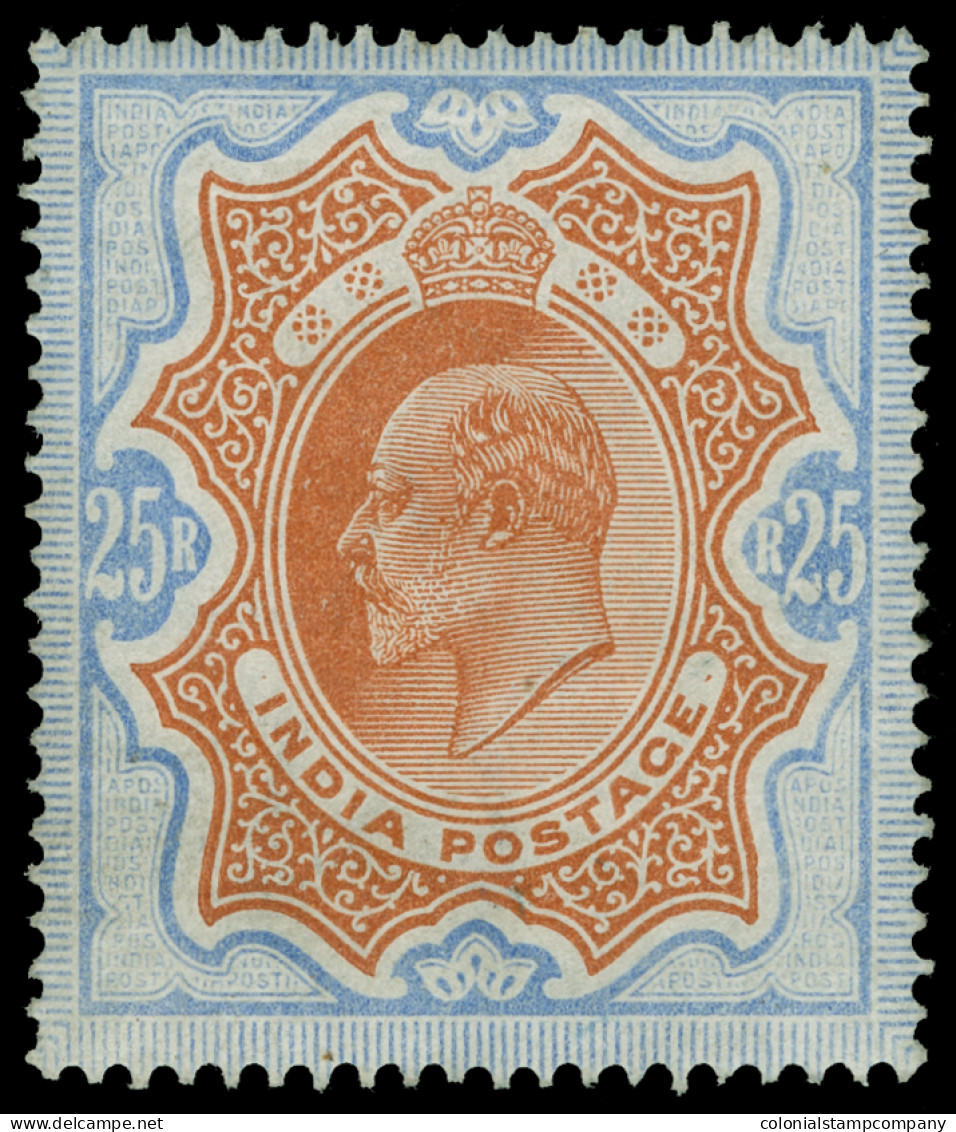 * India - Lot No. 748 - 1902-11 Roi Edouard VII