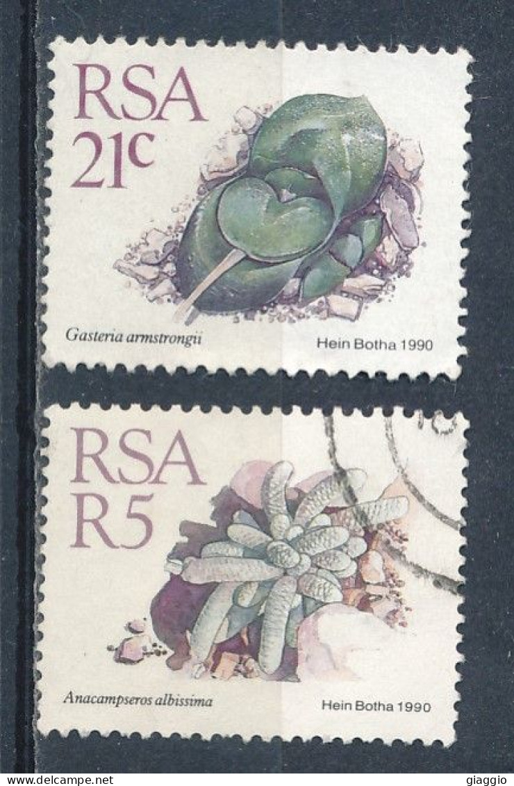 °°° SOUTH AFRICA  - Y&T N°710/11 - 1990 °°° - Used Stamps