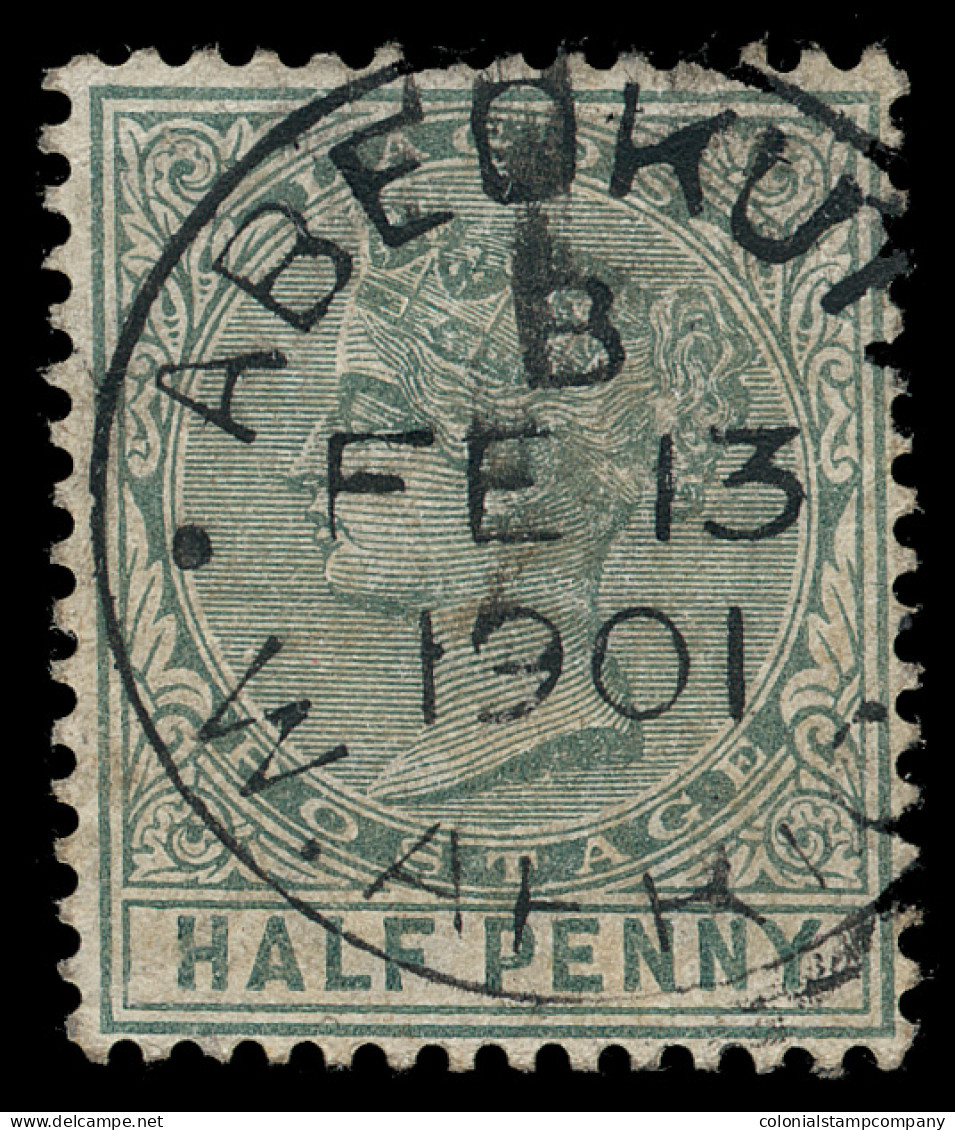 O Lagos - Lot No. 845 - Nigeria (...-1960)