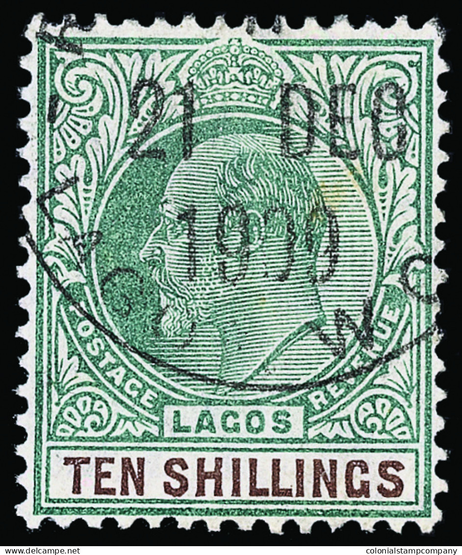 O Lagos - Lot No. 855 - Nigeria (...-1960)