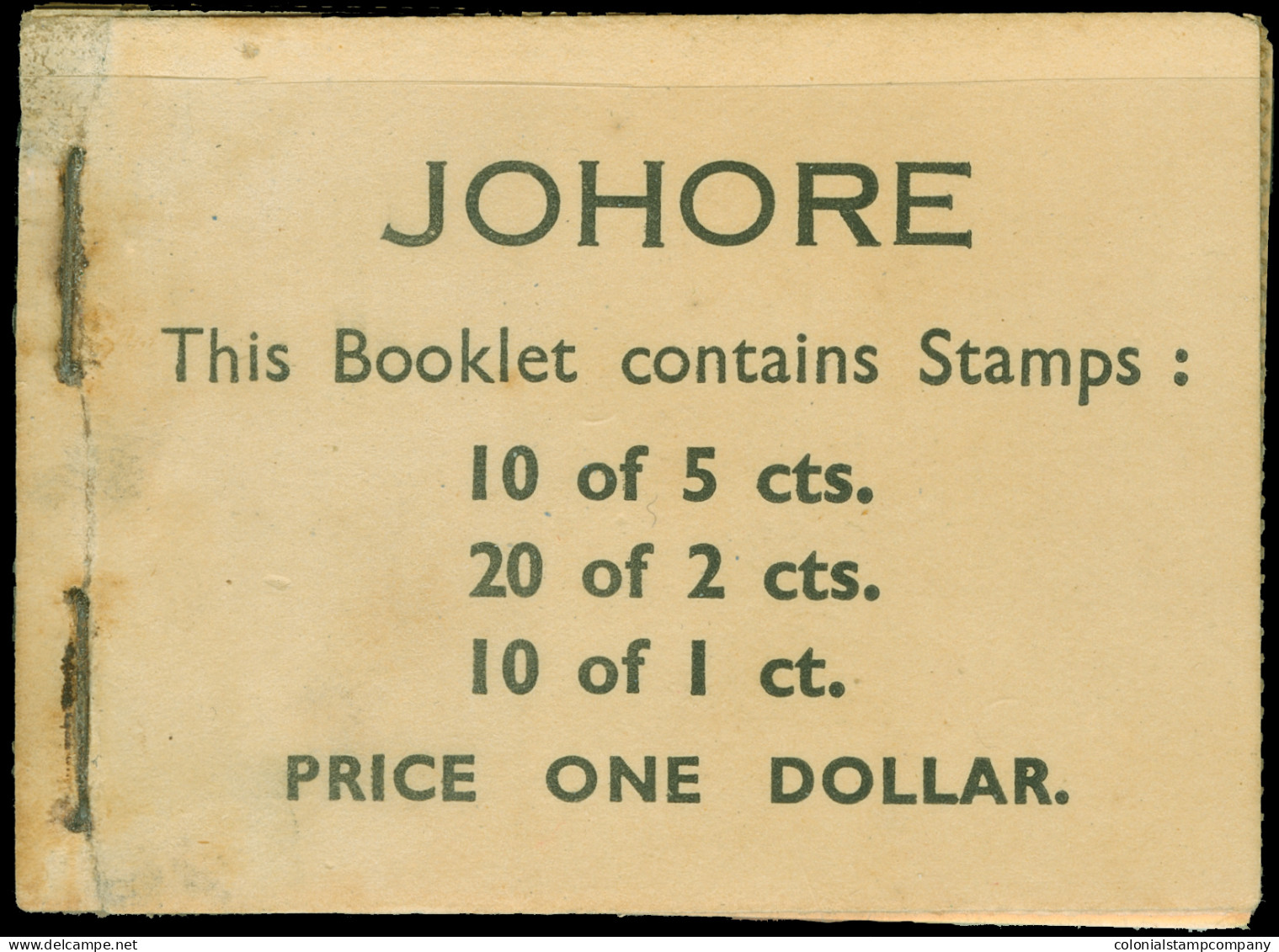 */** Malaya / Johore - Lot No. 921 - Johore