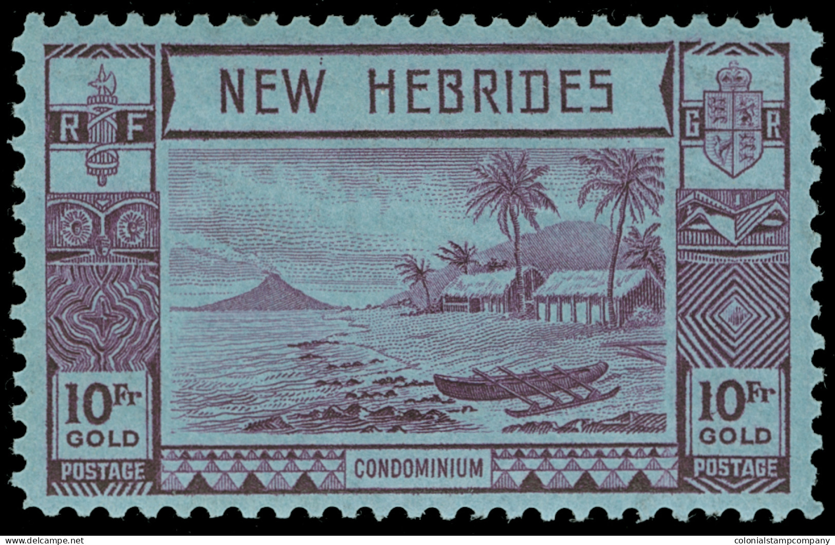 ** New Hebrides - Lot No. 1093 - Andere & Zonder Classificatie