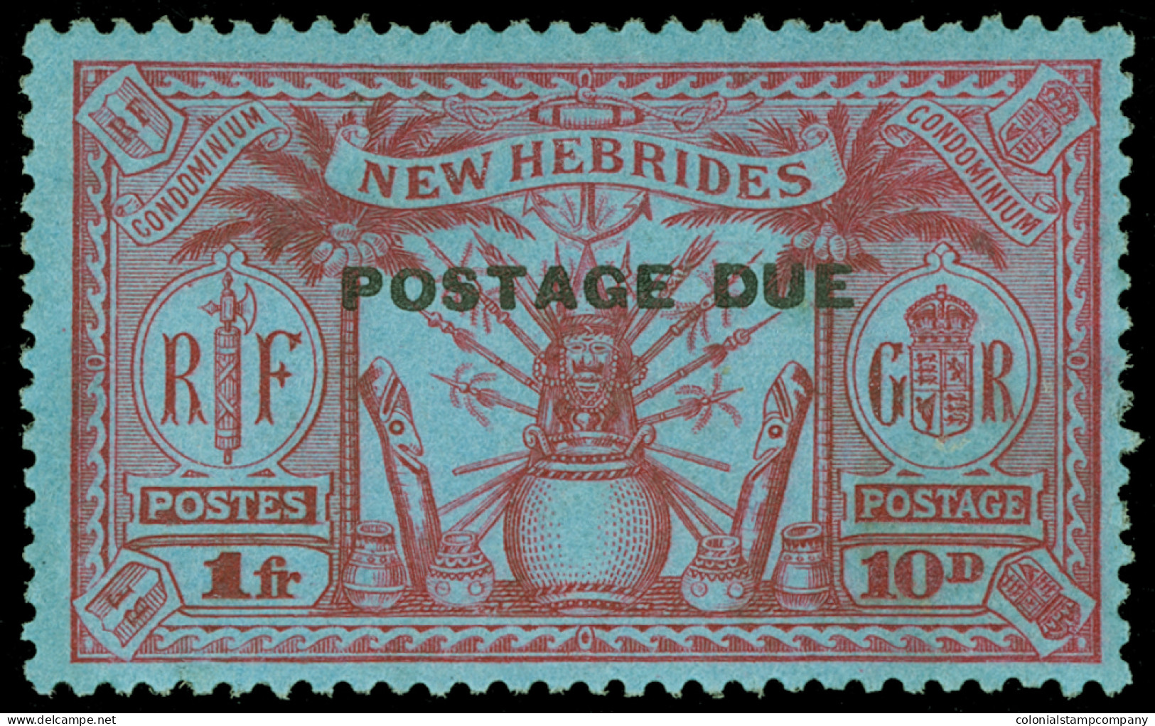 ** New Hebrides - Lot No. 1095 - Andere & Zonder Classificatie