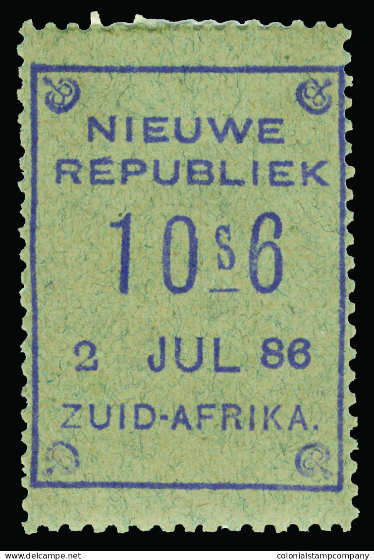 * New Republic - Lot No. 1103 - Nieuwe Republiek (1886-1887)